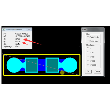 4 layer  minimum dimension PCB
